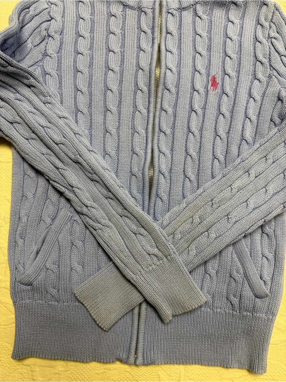 2 Vintage Ralph Lauren Cotton Sweaters M - Picture 16 of 16